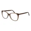 Andy Wolf Unisex Optical Frames In Brown