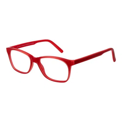 Andy Wolf Unisex Optical Frames In Red