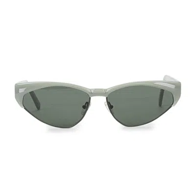 Andy Wolf Volta Cat Eye Gray Sunglasses