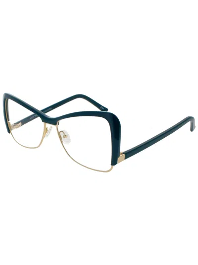 Andy Wolf Women's Designer Eyeglasses - Style 5083 In Blue