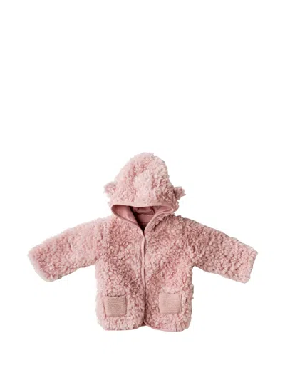 Andywawa Babies' Faux-fur Coat In Pink