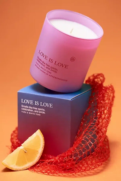 Anecdote Candles Anecdote X Anthropologie Love Is Love Yuzu & White Teak Glass Candle