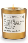 Anecdote Candles Spiked & Spiced Candle In Gold