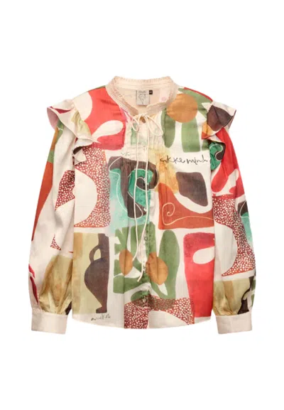 Anekke Blue Amphora In Multi