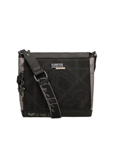 Anekke Handbag Iron In Nero