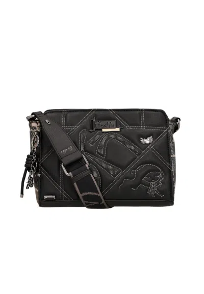 Anekke Handbag Iron In Nero