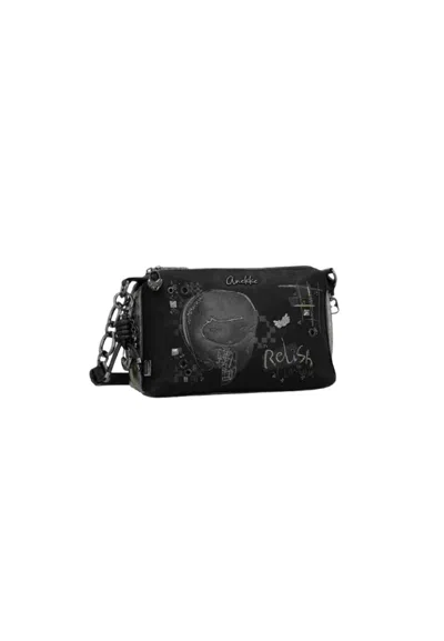 Anekke Handbag Iron In Nero