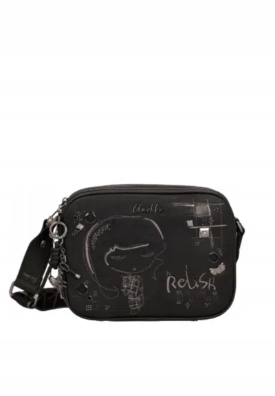 Anekke Handbag Iron In Nero