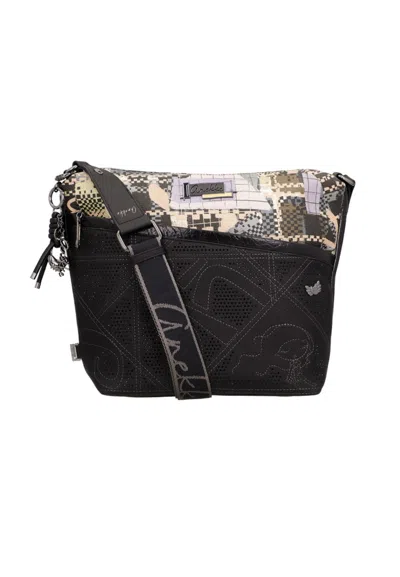 Anekke Handbag Iron In Nero