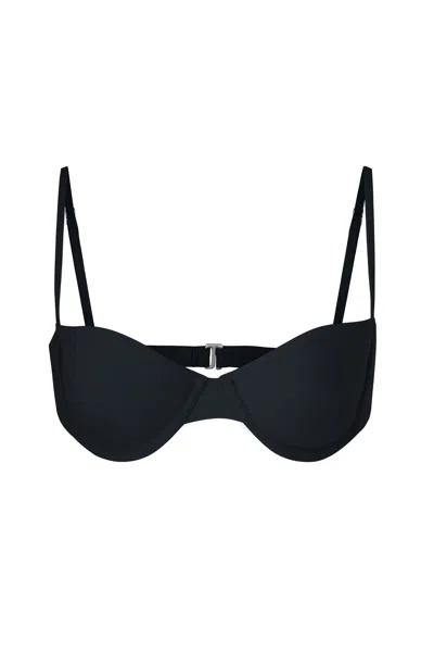 Anemos Archive Sale | Balconette Underwire Bikini Top In Black