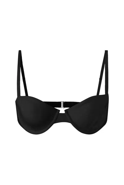 Anemos Archive Sale | Brigitte Underwire Bikini Top In Carbon