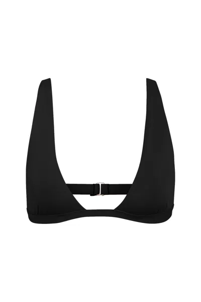 Anemos Archive Sale | Décolleté Triangle Bikini Top In Carbon