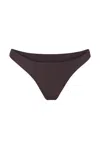 Anemos Archive Sale | Eighties High-cut Bikini Bottom In Brown