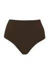 Anemos Archive Sale | High-waist Bikini Bottom In Brown