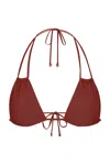 Anemos Archive Sale | Jane Bikini Top In Burgundy