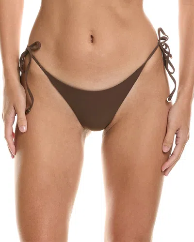 Anemos Archive Sale String Tie Bikini Bottom In Brown