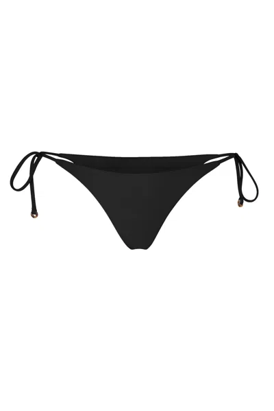 Anemos Archive Sale | String Tie Bikini Bottom In Black