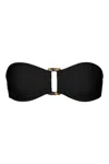 Anemos Archive Sale | Tortoise Bandeau Bikini Top In Black