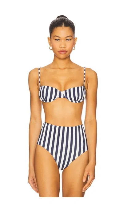Anemos Balconette Bikini Top In Black