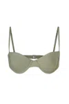Anemos Balconette Underwire Bikini Top In Laurel