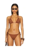 Anemos Jane Bikini Top In Sienna