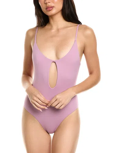 Anemos Keyhole One-piece In Purple