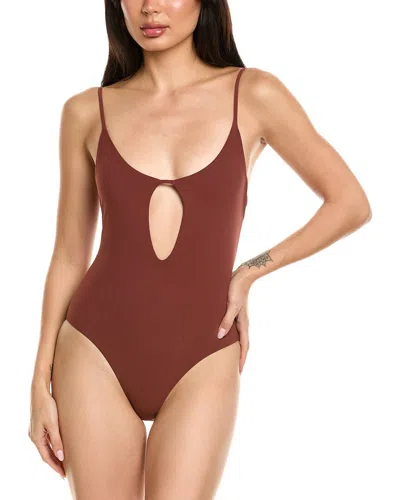 Anemos Keyhole One-piece In Brown