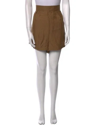 Pre-owned Anemos Mini Shorts In Neutral