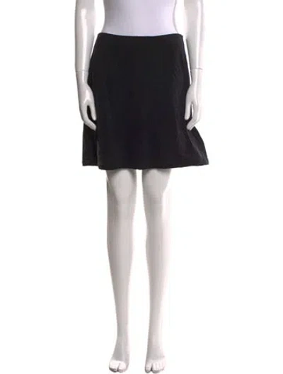 Pre-owned Anemos Mini Skirt W/ Tags In Black