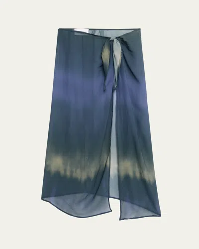 Anemos Ombre Pareo Coverup In Azure Omber