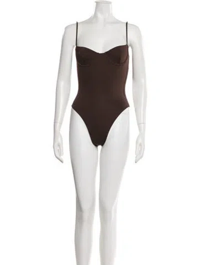 Pre-owned Anemos One-piece W/ Tags In Brown