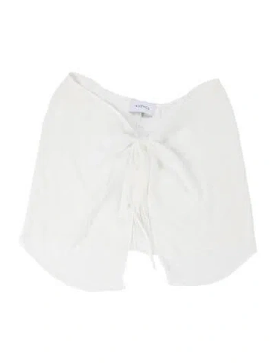 Pre-owned Anemos Shawl In White