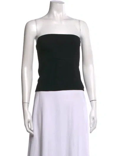 Pre-owned Anemos Strapless Top W/ Tags In Black
