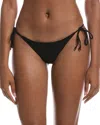 Anemos String Tie Bikini Bottom In Black