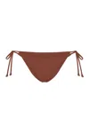 Anemos String Tie Bikini Bottom In Sienna