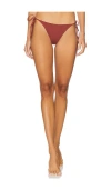 Anemos The String Tie Bikini Bottom In Umber