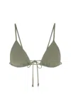 Anemos String Triangle Bikini Top In Laurel