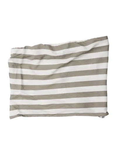 Pre-owned Anemos Striped Strapless Bodysuit W/ Tags In Multi