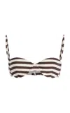Anemos The Balconette Underwire Bikini Top In Multi
