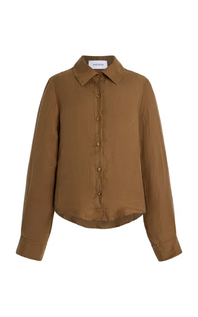 Anemos The Phillips Linen-blend Shirt