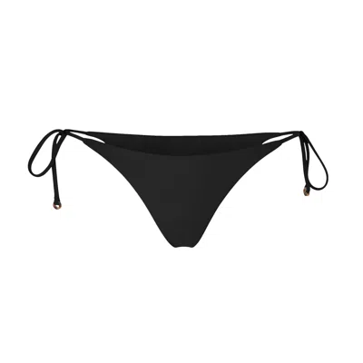Anemos The String Tie Bikini Bottom In Black