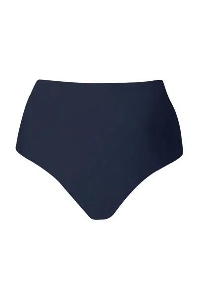 Anemos The High-waist Bikini Bottom In Navy