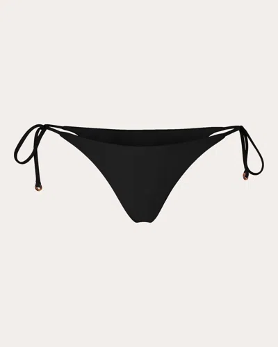 Anemos The String Tie Bikini Bottom In Black