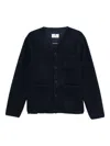 Anerkjendt Aksigurd Patch-pocket Cardigan In Blue