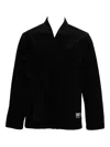 Anerkjendt Corduroy Tie-fastening Jacket In Black