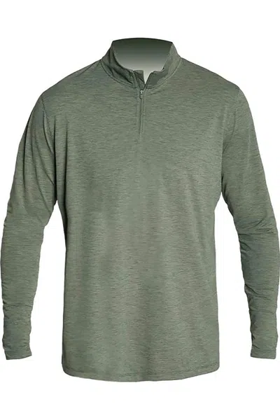 Anetik Low Pro Quarter-zip In Green
