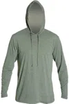 Anetik Low Pro Tech Hooded T-shirt In Green