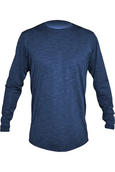 Anetik Low Pro Tech Long Sleeve T-shirt In Blue