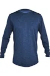 Anetik Low Pro Tech Long Sleeve T-shirt In Blue