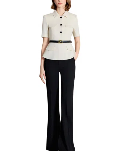 Anette 2pc Blazer & Pant Set In Black